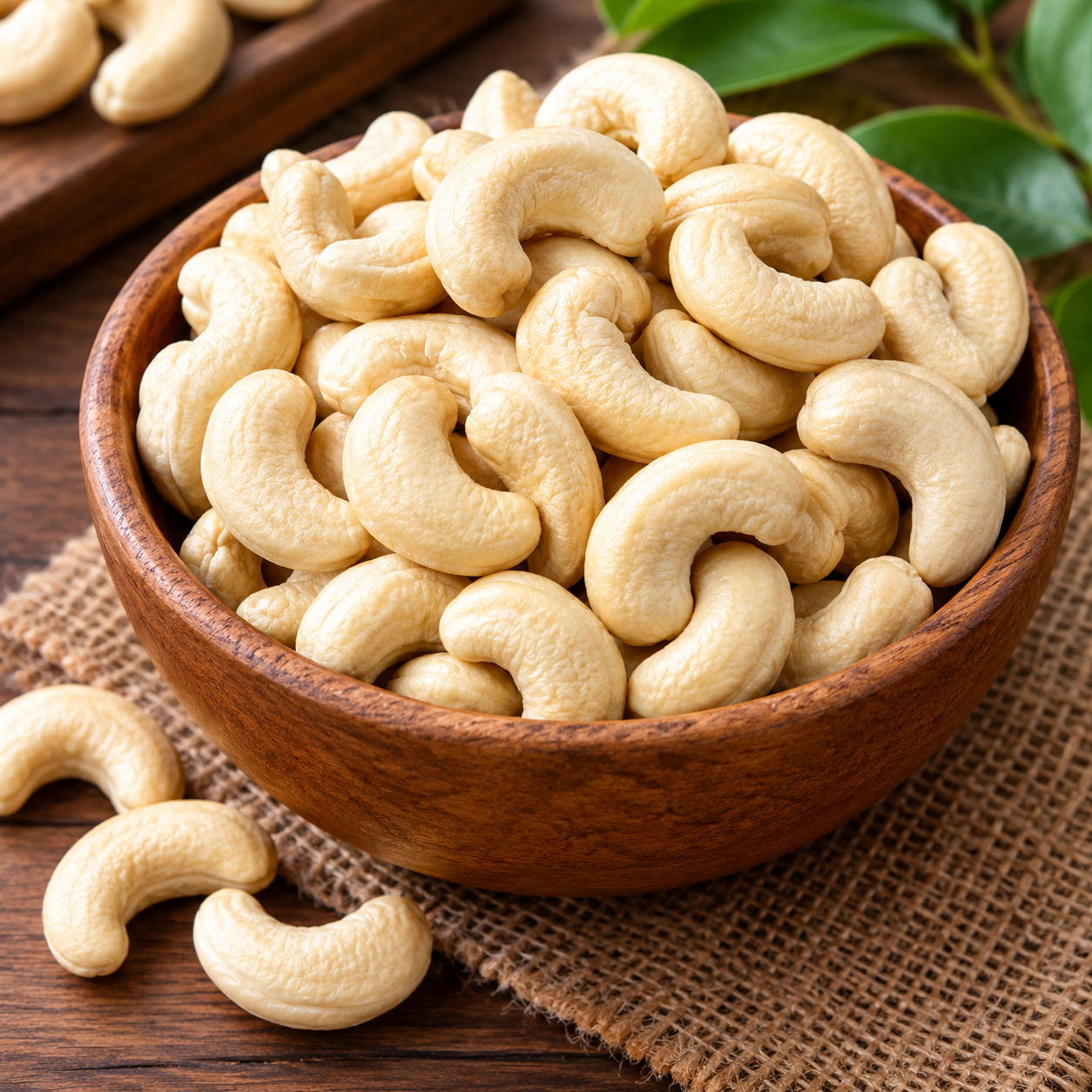 Whole Roasted  jumbo cashews
